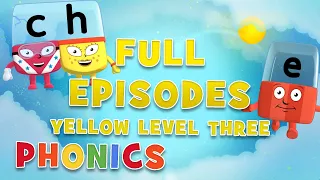 Alphablocks - Yellow Level Three | Full Episodes 1-3 | #HomeSchooling | Learn to Read #WithMe