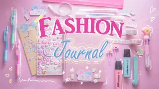 Lolita Fashion Journaling | Feat old Kera magazines n cute washi tape