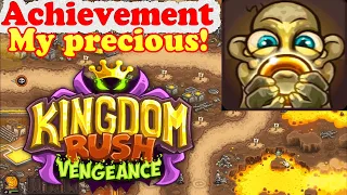 Kingdom Rush Vengeance MY PRECIOUS! Achievement Take the ring back from Bollum before it's too late