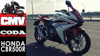 CMV Moto Testy: HONDA CBR500RR ABS - test, opinia, recenzja, jazda testowa