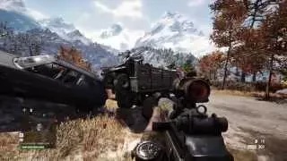 Far Cry 4 Gameplay Drove A Quad Onto A Cargo Truck