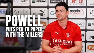 Powell puts pen-to-paper! ✍