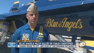 Blue Angels pilot killed in crash identified