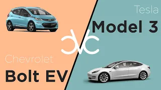 Tesla Model 3 2021 vs Chevrolet Bolt EV 2021