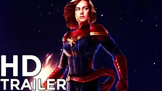 Captain Marvel Trailer (2019) [HD] Leaked Trailer Footage Brie Larson Movie