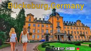 Bückeburg,Germany / Walking tour in Bückeburg 4k HDR