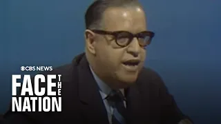 From the Archives: Israeli Foreign Minister Abba Eban on "Face the Nation," March 1971