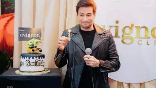 SAM TURNS 40! Actor Sam Milby received a surprise party to mark his 40th birthday on Thursday.