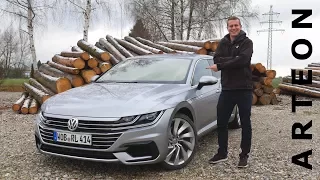 VW Arteon 2.0 TSI R-Line | Review und Fahrbericht / Fahr doch HD