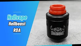 Hellvape Hellbeast RDA Atomizer 24mm Unboxing | Vapesourcing