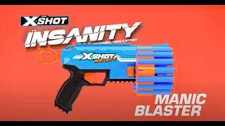 X-Shot Insanity Manic Blaster -  Insanity at its most intense.