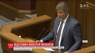 Верховна Рада зі скандалом звільнила Олександра Данилюка з посади міністра фінансів