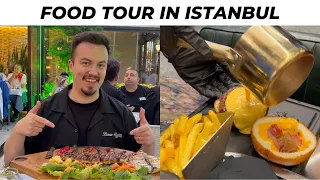 FOOD TOUR IN ISTANBUL 🍔 🇹🇷 | Die Besten Food Spots - Part 1 | Boraxworld