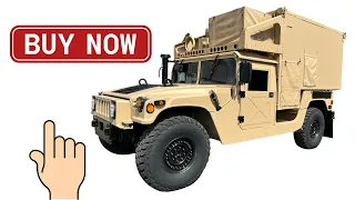 Next Overland Camper?! This '09 AM General Humvee W/Air Conditioning & Gichner Shelter FOR SALE NOW!