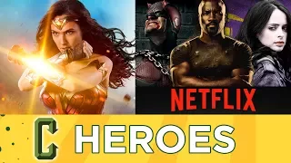 Wonder Woman Smashes Records, Netflix Heroes Return In 2018 - Collider Heroes