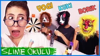 Slime Okulu Canavar Kardeşler Kuki Borik Yogi Dila Kent