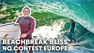 Big Barrels Greet The World Tour From France to Portugal | No Contest