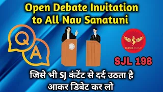 SJL198 | ब्राह्मणवाद पर Open live Debate Invitation to All नव सनाटूनी | Science Journey