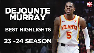 Best of Dejounte Murray 😈 Atlanta Hawks 2023-24 Season