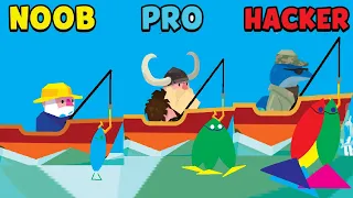 NOOB vs PRO vs HACKER l Go Fish!