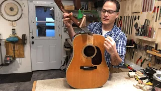 Reinstalling the Neck on a 1950 Martin D-28 After a Reset, With Mark Stutman