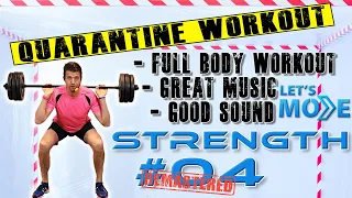 The FUN Barbell Workout With Popular Music; Let's move Strength #04