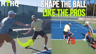 The “NIKE SWOOSH” Method (With Drills) - Hit GROUNDSTROKES Like The PROS