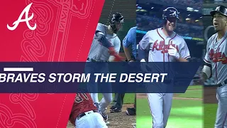 Braves hit three clutch homers in the 9th to win it