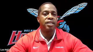 JAMES HILL SPORTS MEAC HBCU COACH LEE HULL TALKS DELAWARE STATE UNIVERSITY HORNETS FOOTBALL. 9-18-23