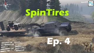 SpinTires Ep. 4 F350 Hauling ATV & RZR!