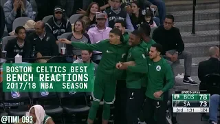 Boston Celtics Best BENCH REACTIONS from 2017/18 NBA Season