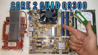 Core 2 Quad Q9300 + Radeon Hd 2600 XT Pc Build