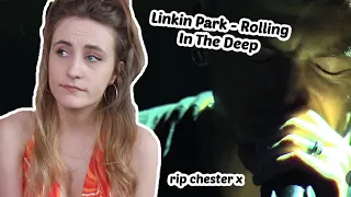 Basic White Girl Reacts To Linkin Park - Rolling In The Deep (iTunes Festival 2011)