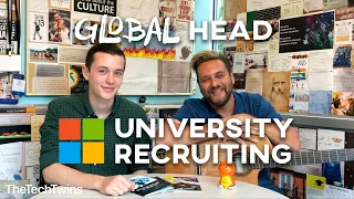 What the GLOBAL Head of Microsoft University Recruiting Has to Tell YOU - TheTechTwins