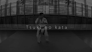 Tsuki no kata - Kyokushin brown belt 1st kyu kata, STEP BY STEP