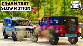 GTA 5: INDIAN CARS SPEED CRASH TEST | DANGEROUS ACCIDENT EXPERIMENT | GTA 5 MODS!