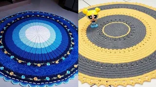 Most demanding crochet floor rugs designs and pattern with new ideas