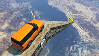 Bus Ramp Range Rover Parkour - GTA 5 Online