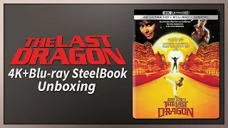 The Last Dragon 4K+2D Blu-ray SteelBook Unboxing