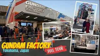 GUNDAM FACTORY FULL TOUR 2023!! - Yokohama Japan! #japanvlog