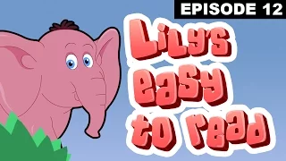 Monkey And An Elephant - Reading Practice for Kids - Rebus Stories - Lily's Easy To Read  Episode 12