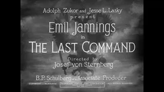 The Last Command (von Sternberg, 1928) — 1080p