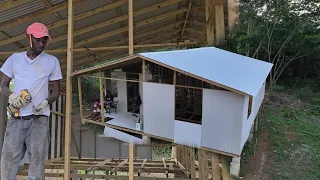 Update on my sister's house in Westmoreland | everything is coming along nicely