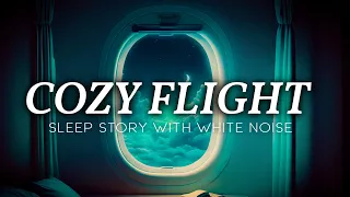 The Plane Ride of Your Dreams: Cozy Sleep Story with White Noise