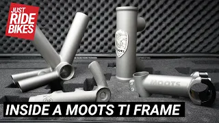 Inside a Moots Titanium Bicycle Frame - You Won't Believe the Quality!