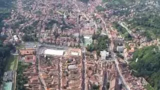 Brasov. Over the city