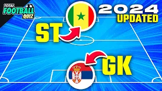 GUESS THE TEAM FROM STRIKER AND GOALKEEPER - UPDATED 2024 | TFQ QUIZ FOOTBALL 2024