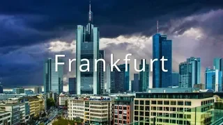 Frankfurt am Main, Germany in 4K