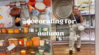 DECORATE WITH ME FOR AUTUMN 2022 🍂 autumn shop with me | home sense, the range + more