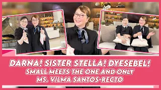 MARITESS LAUDE FINALLY MEETS THE STAR FOR ALL SEASONS @RosaVilmaSantosRecto | Small Laude